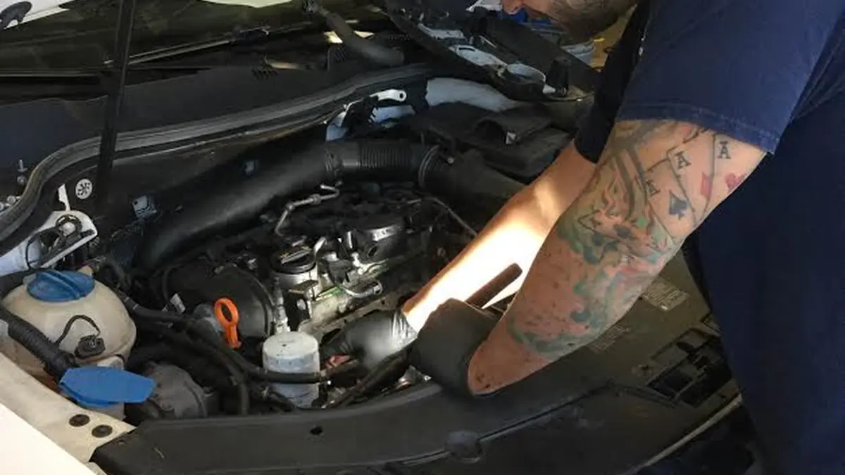 Volkswagen check engine light repair at our West Springfield shop